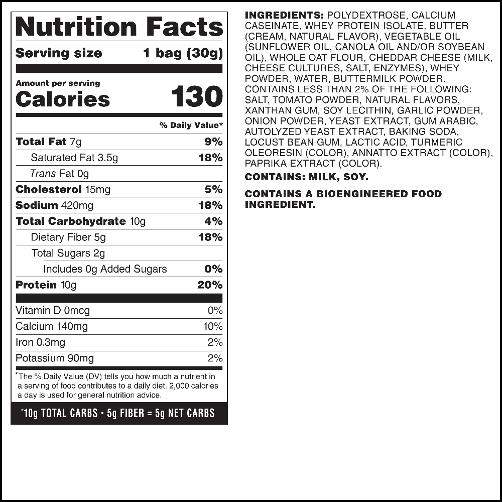 Cheddar Blast Cheese Crackers