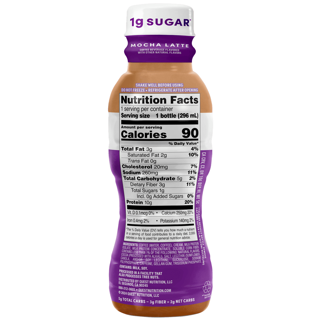 Quest Iced Coffee Sample