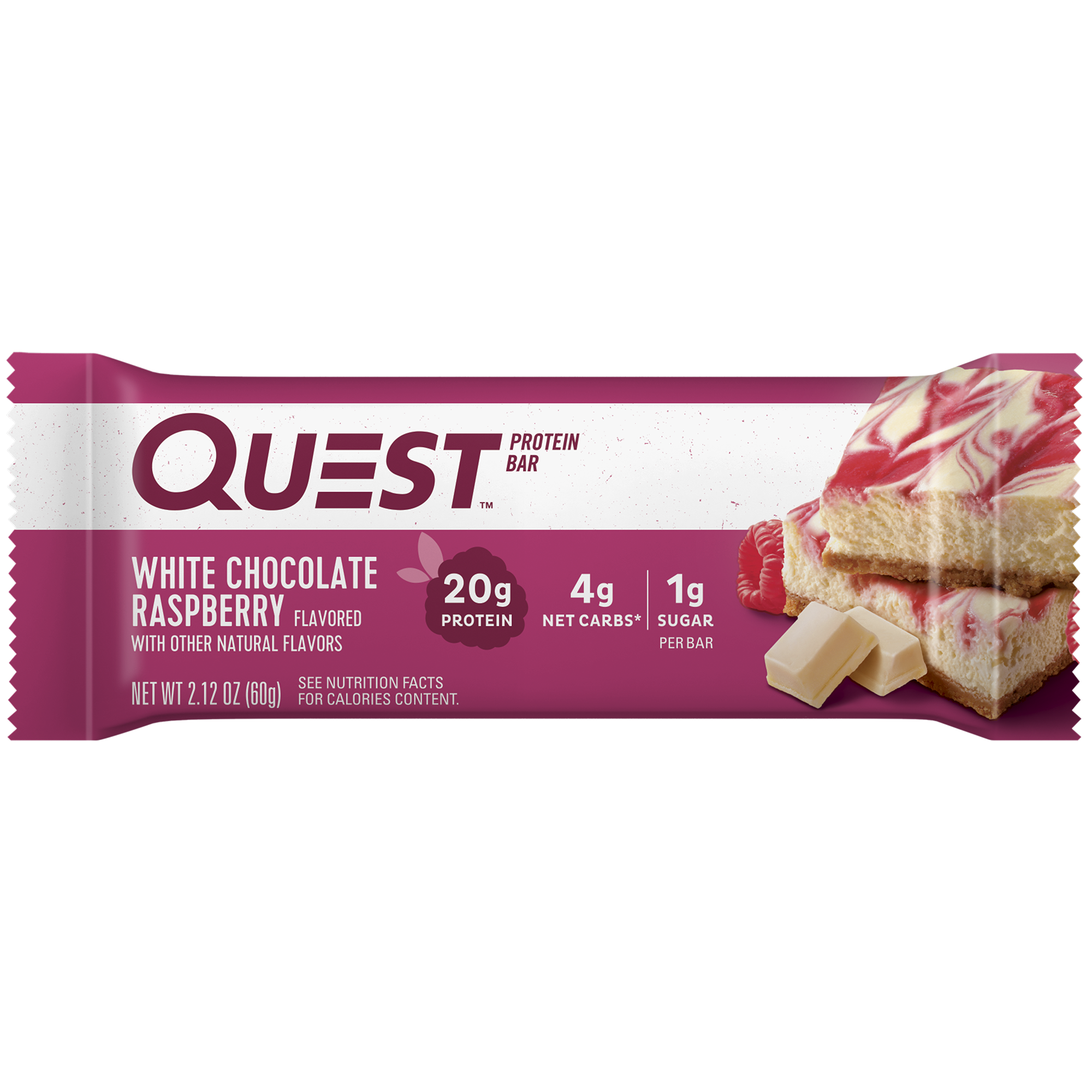 White Chocolate Raspberry Protein Bars
