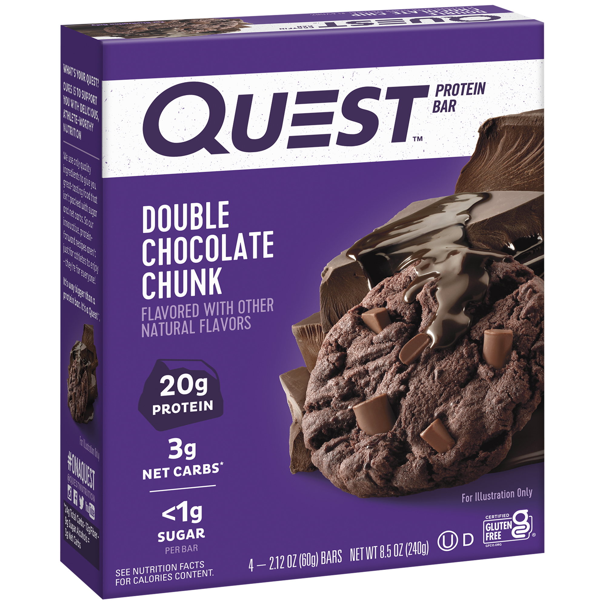 Double Chocolate Chunk Protein Bars