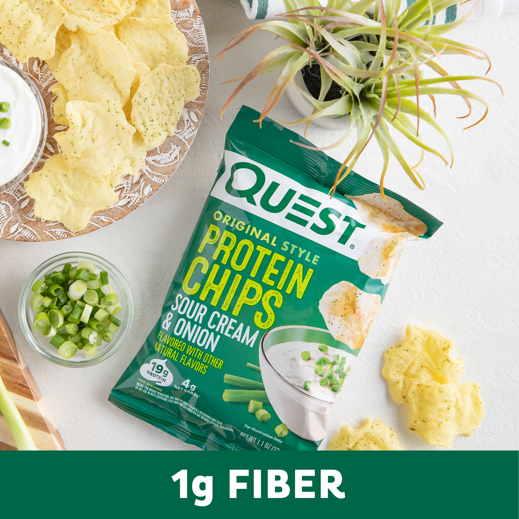 Sour Cream & Onion Original Style Protein Chips