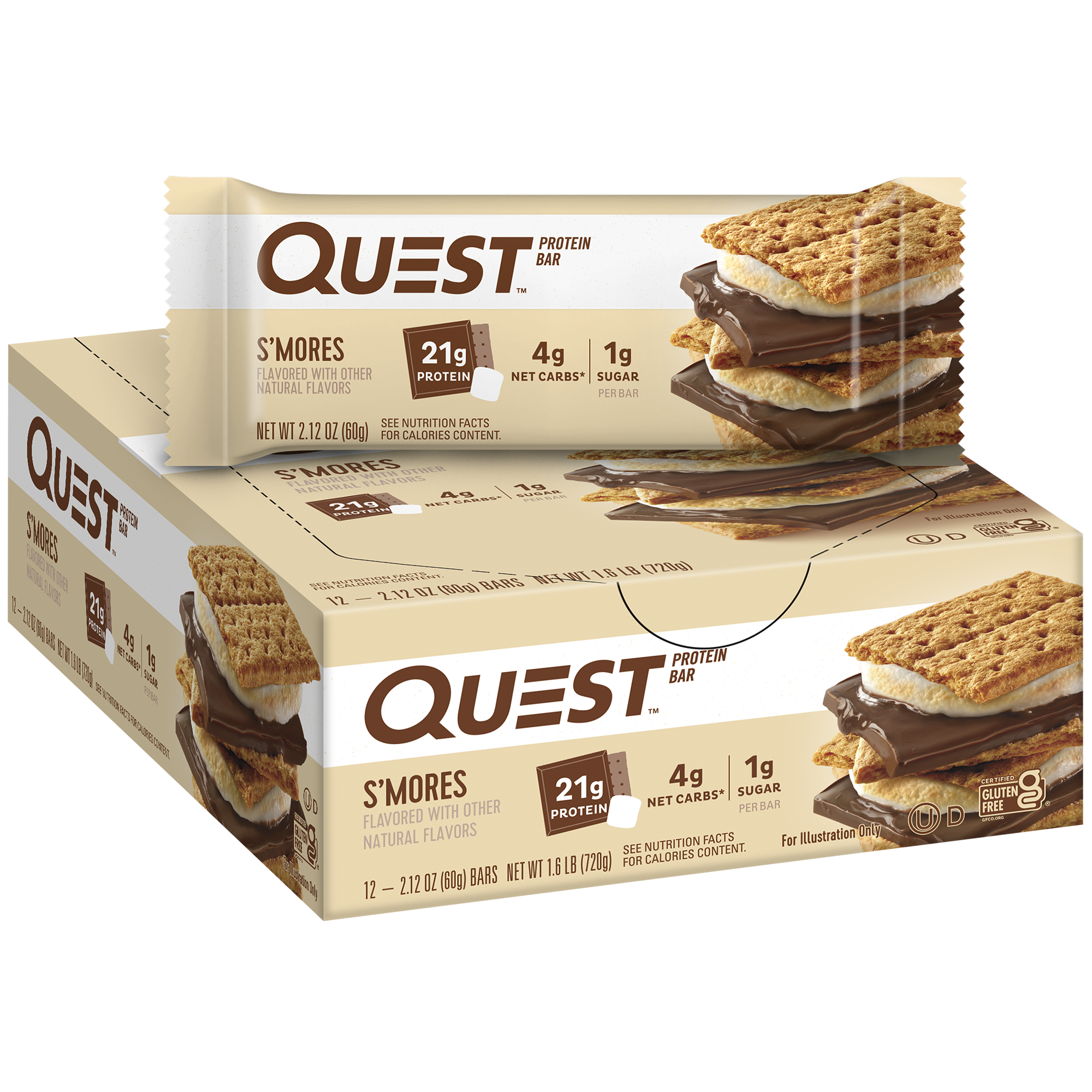 S'Mores Protein Bars