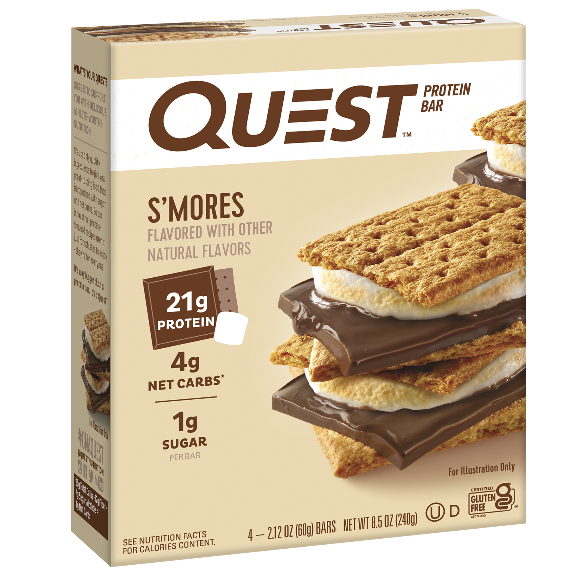 S'Mores Protein Bars