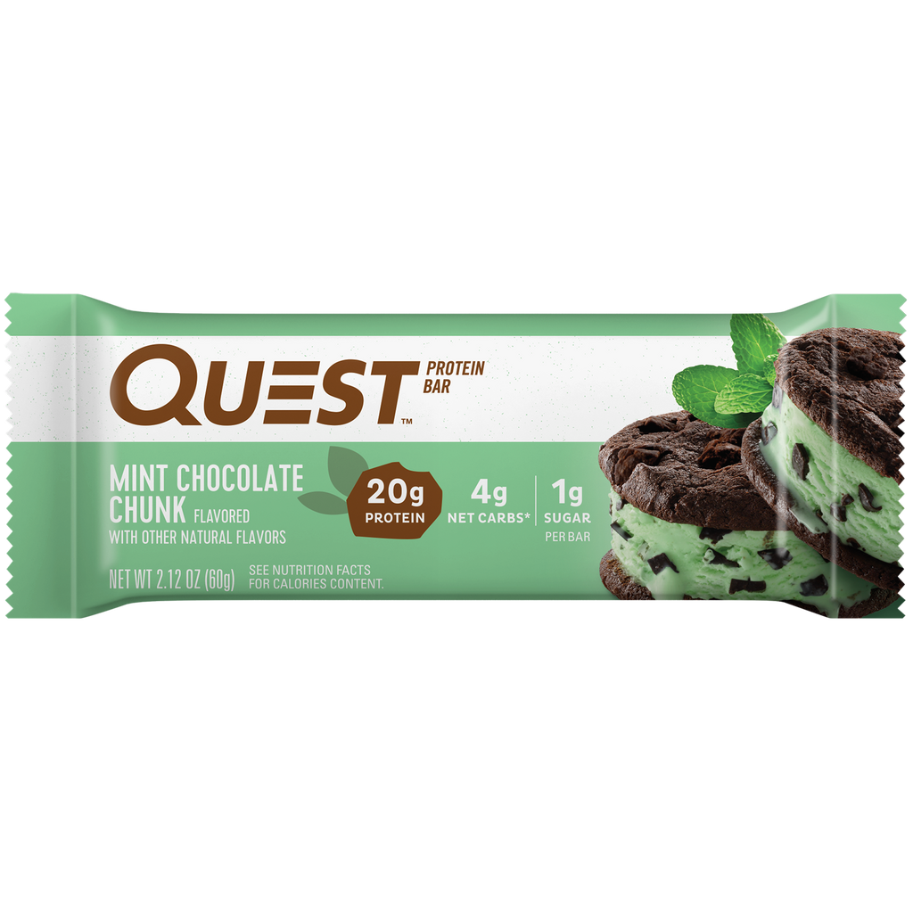 Mint Chocolate Chunk Protein Bars