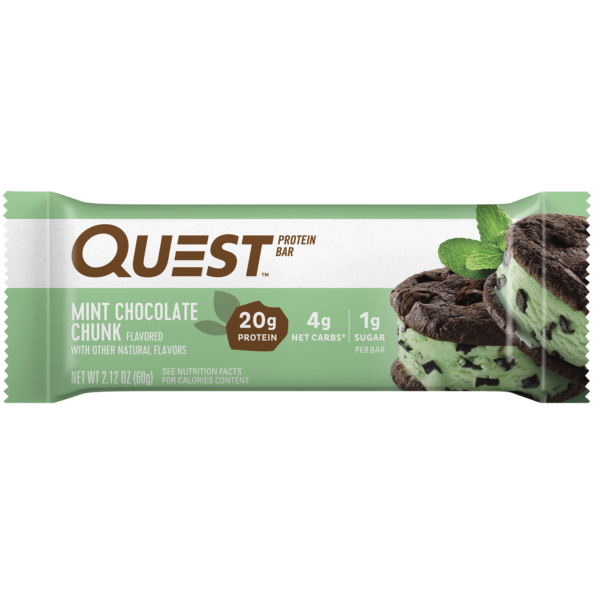 Mint Chocolate Chunk Protein Bars