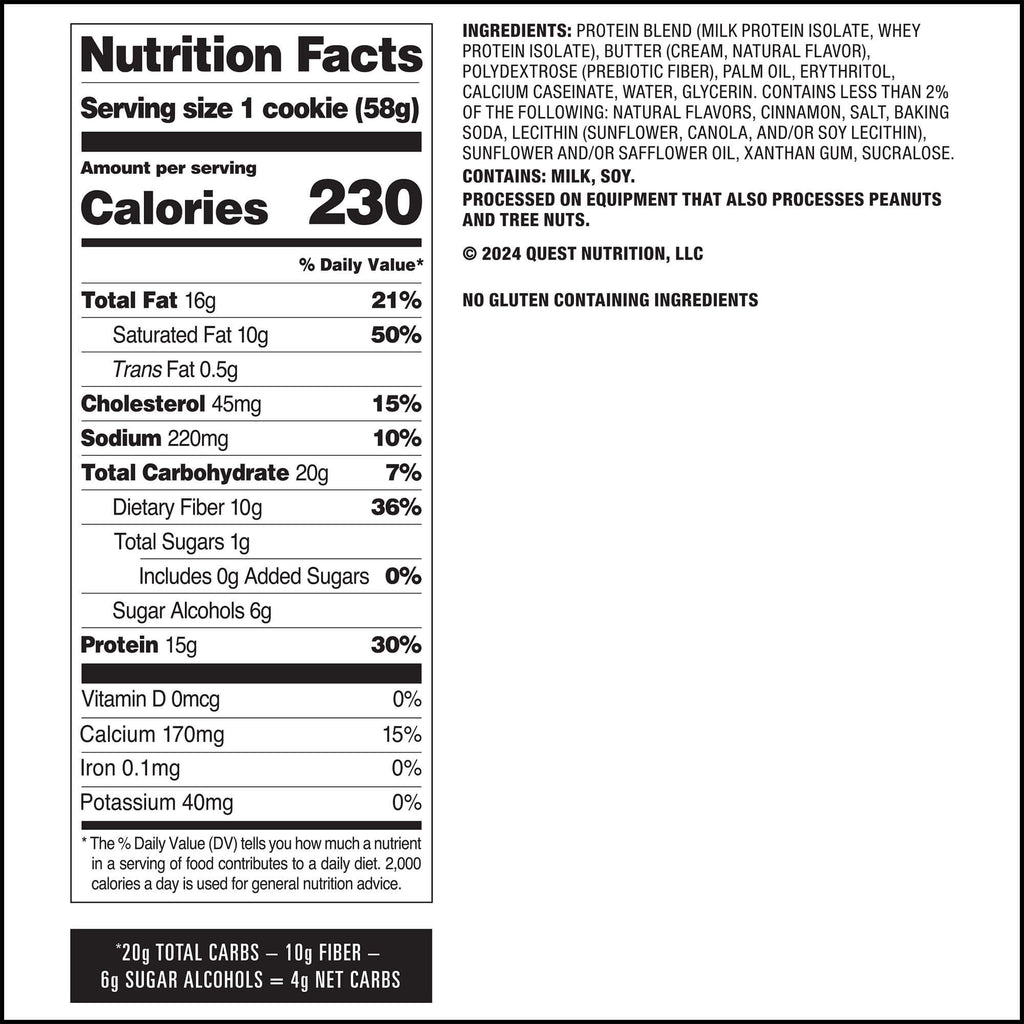 Snickerdoodle Protein Cookies