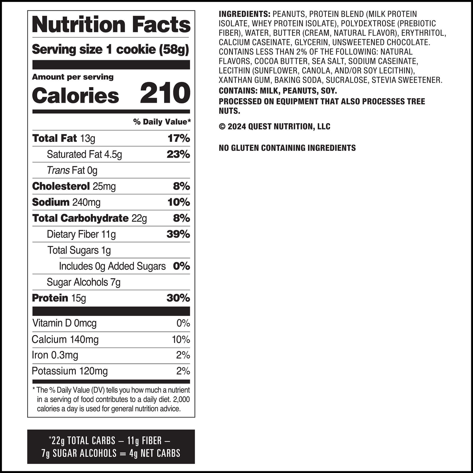 Peanut Butter Chocolate Chip Protein Cookies