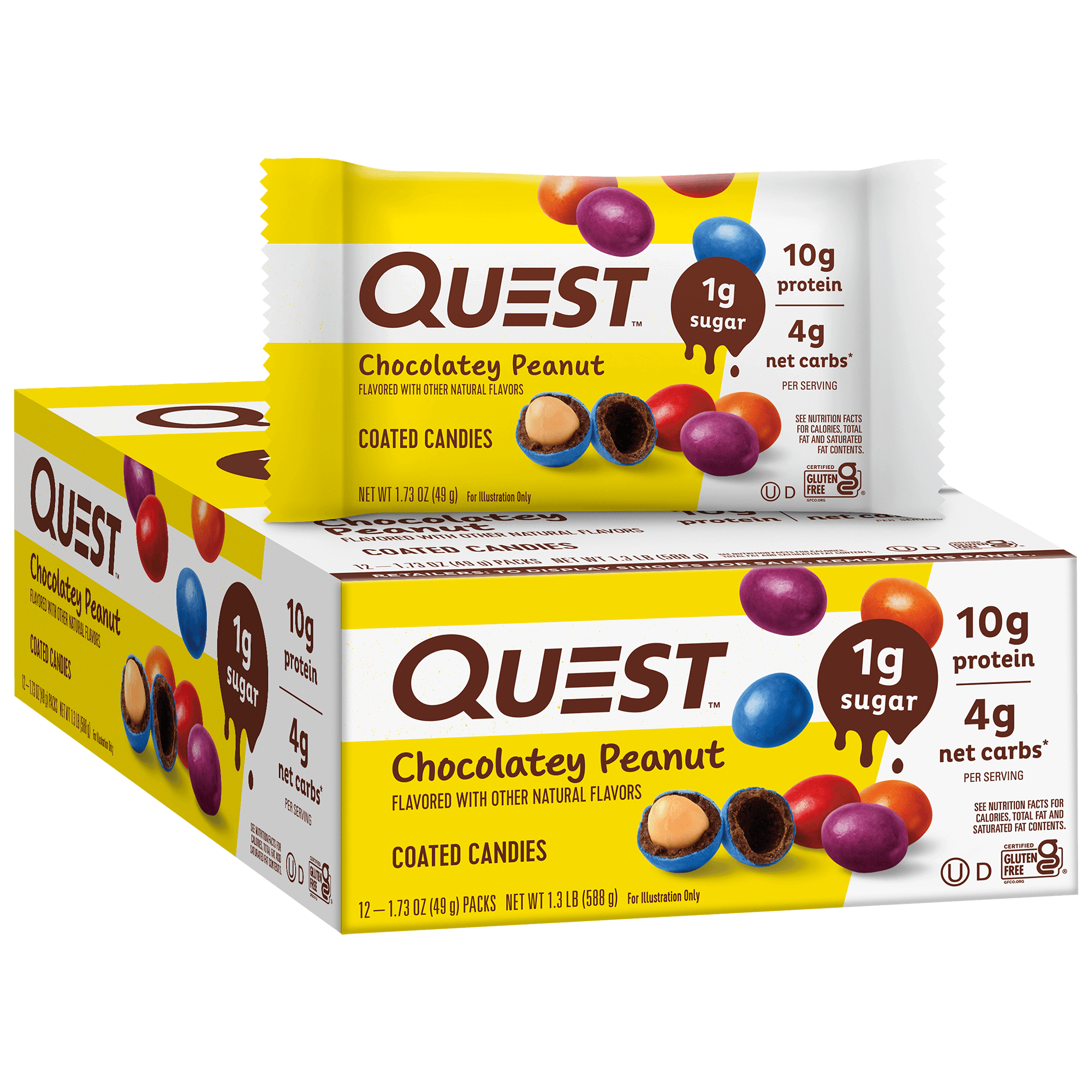 Chocolatey Coated Peanut Candies