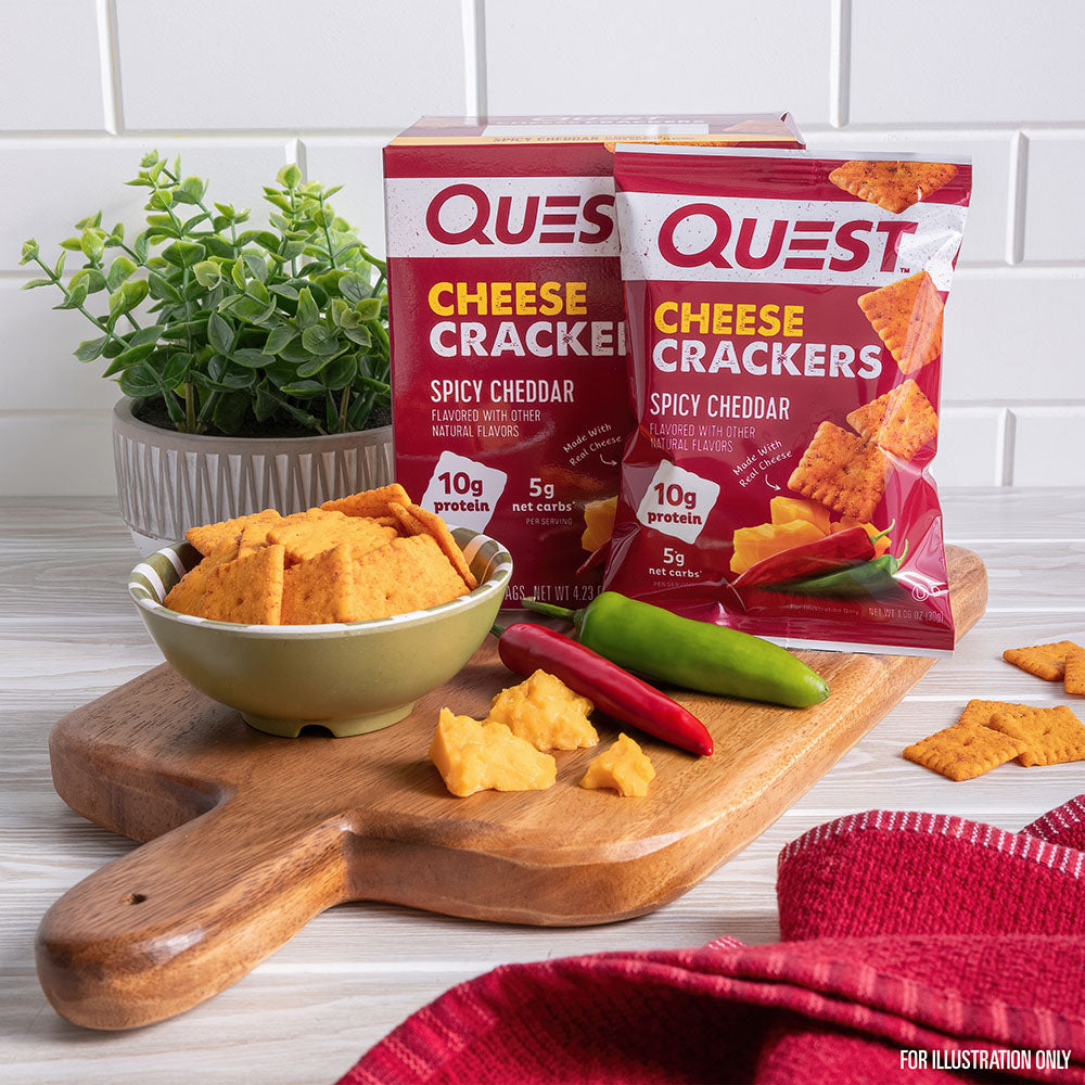 Spicy Cheddar Cheese Crackers